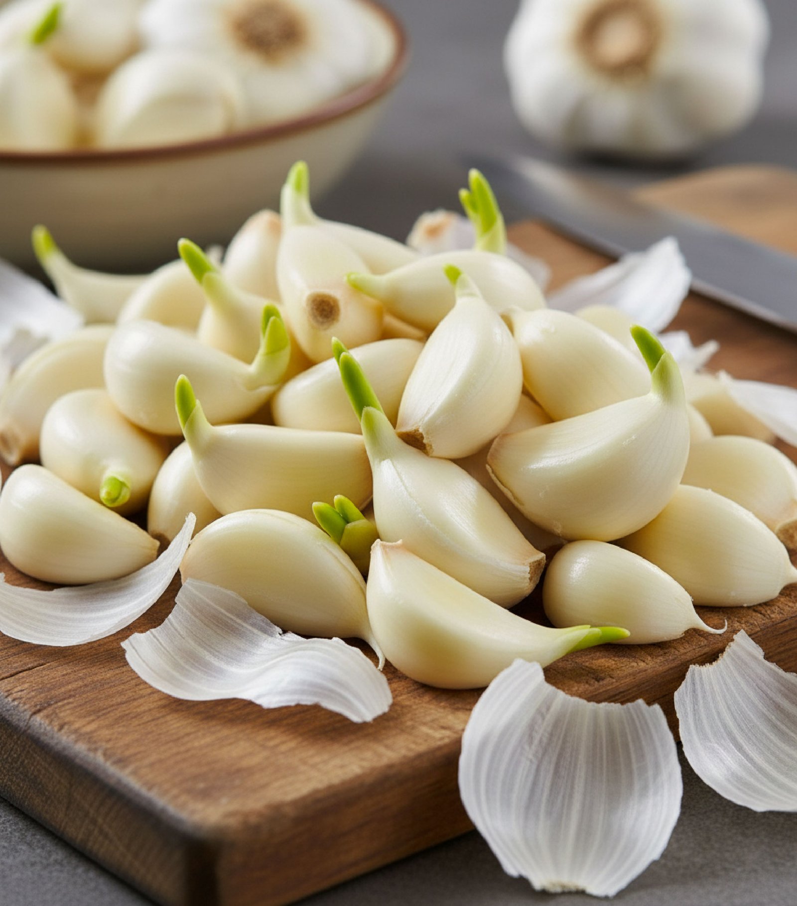 Peeled Fresh Garlic 