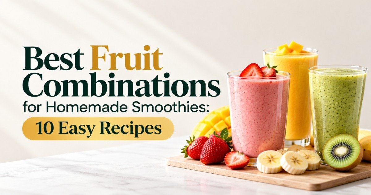 Best Fruit Combinations for Homemade Smoothies | Onionz