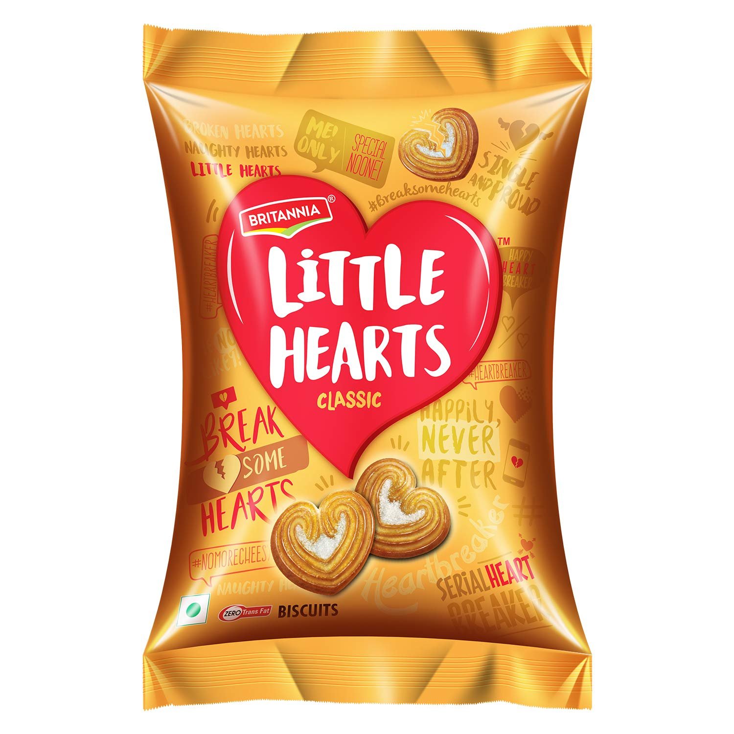 Britannia littile hearts classic 32g