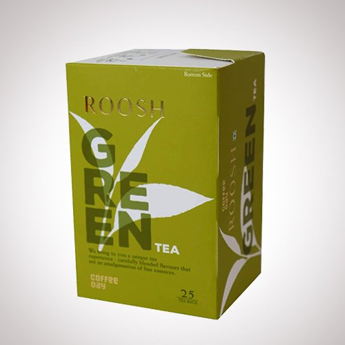 Roosh Coffee Day Green Tea ( 25 Tea Bags ) 2g x 25 N = 50 g