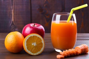 Boost Vitamin-C (Juice Cuts)-300g : Orange + Carrot + Apple + Water
