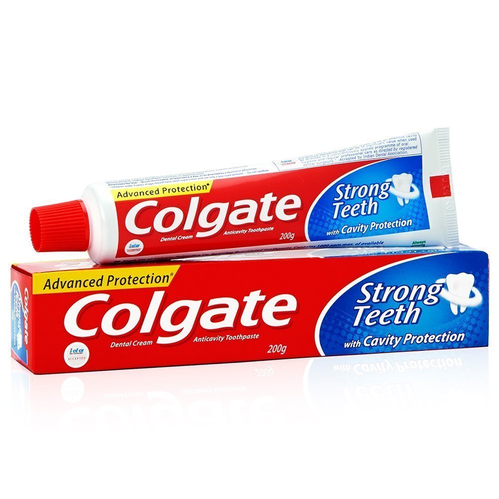 colgate strong teeth 200g+100g+tooth brush