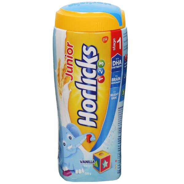 Junior Horlicks Vanilla Flavour (500g)