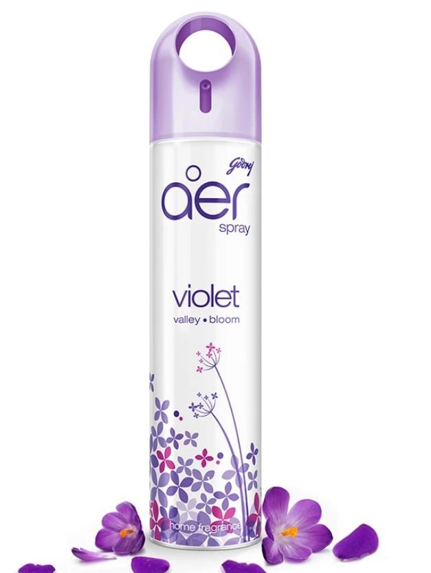 Godrej aer spray Violet (Home Fragrance) 240ml