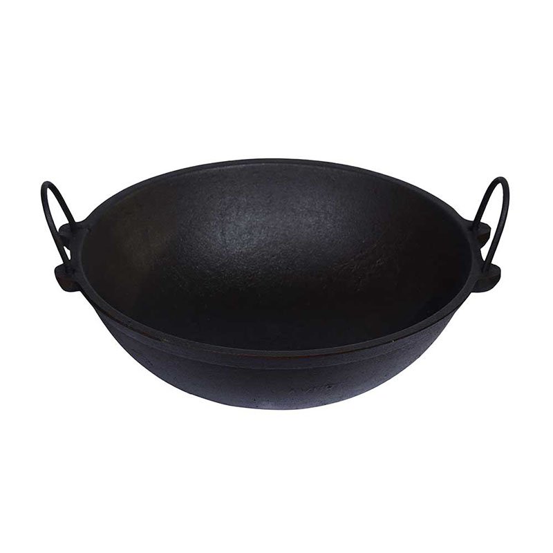 Cast Iron Kadai (15 inch)