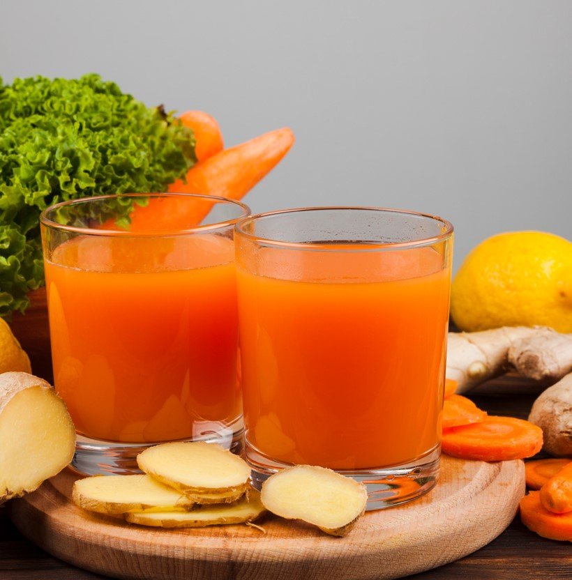 Carrot Juice Cut 300g (Carrot+Lemon+Ginger)