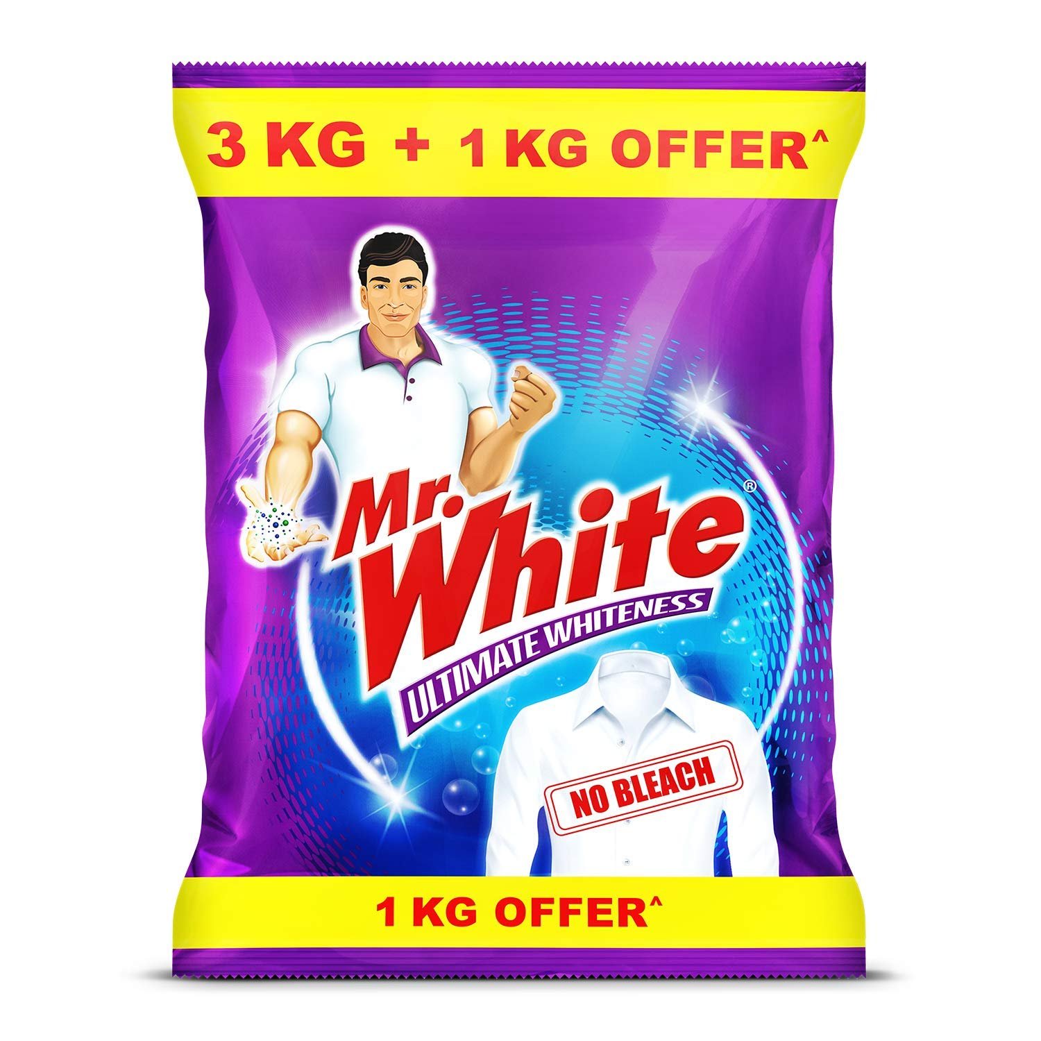 Mr white  washing powder(500g)