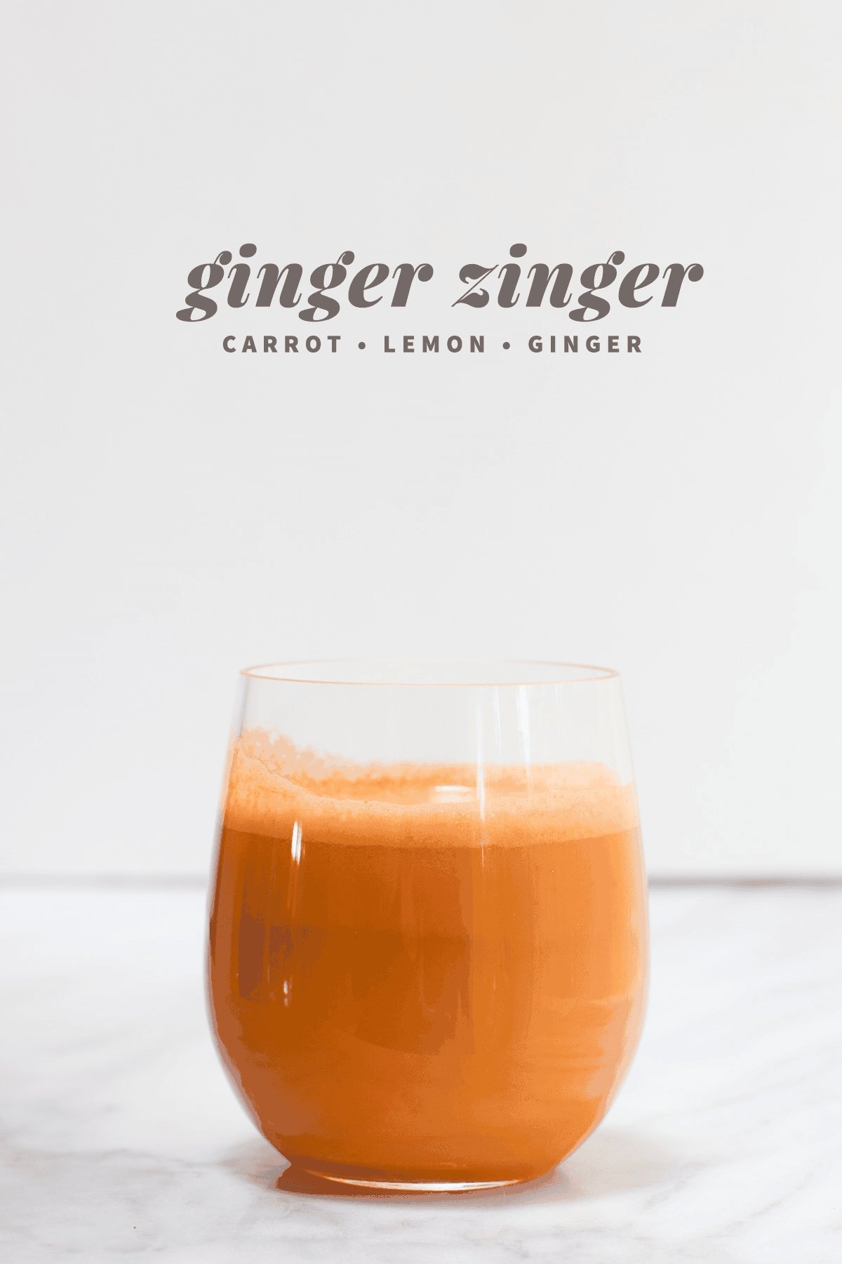 Ginger Zinger Juice (Fruit Cuts)-Carrot+lemon+ginger 300g