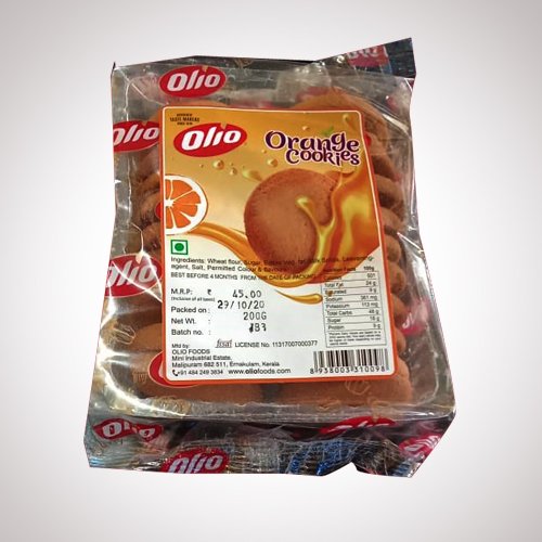 Olio Orange Cookies (200 gm)