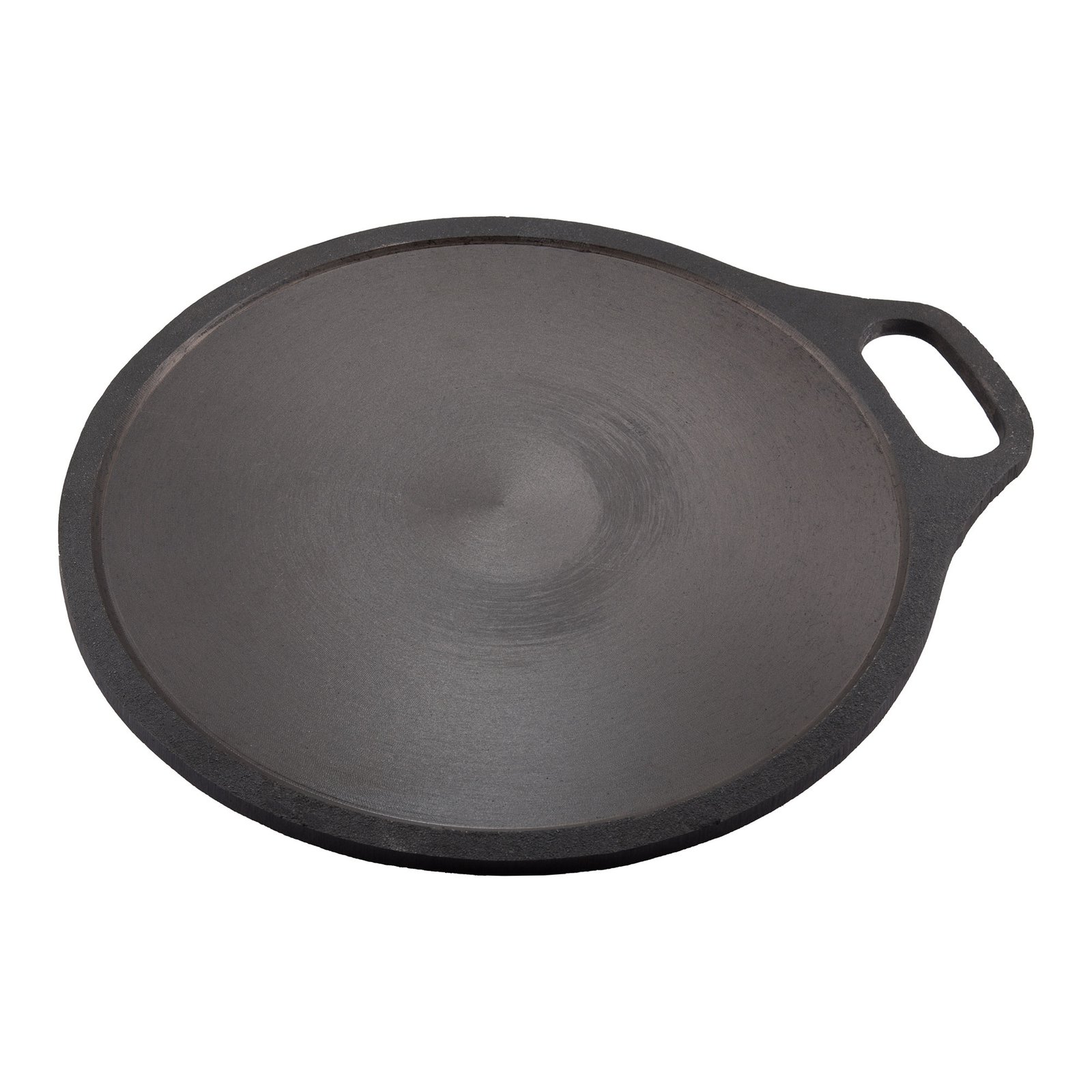 Cast Iron Single Handle Dosa Tawa (12 inch) Super Smooth