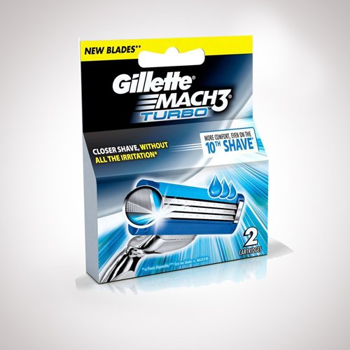Gillette Mach 3 Turbo(2 Catridge)