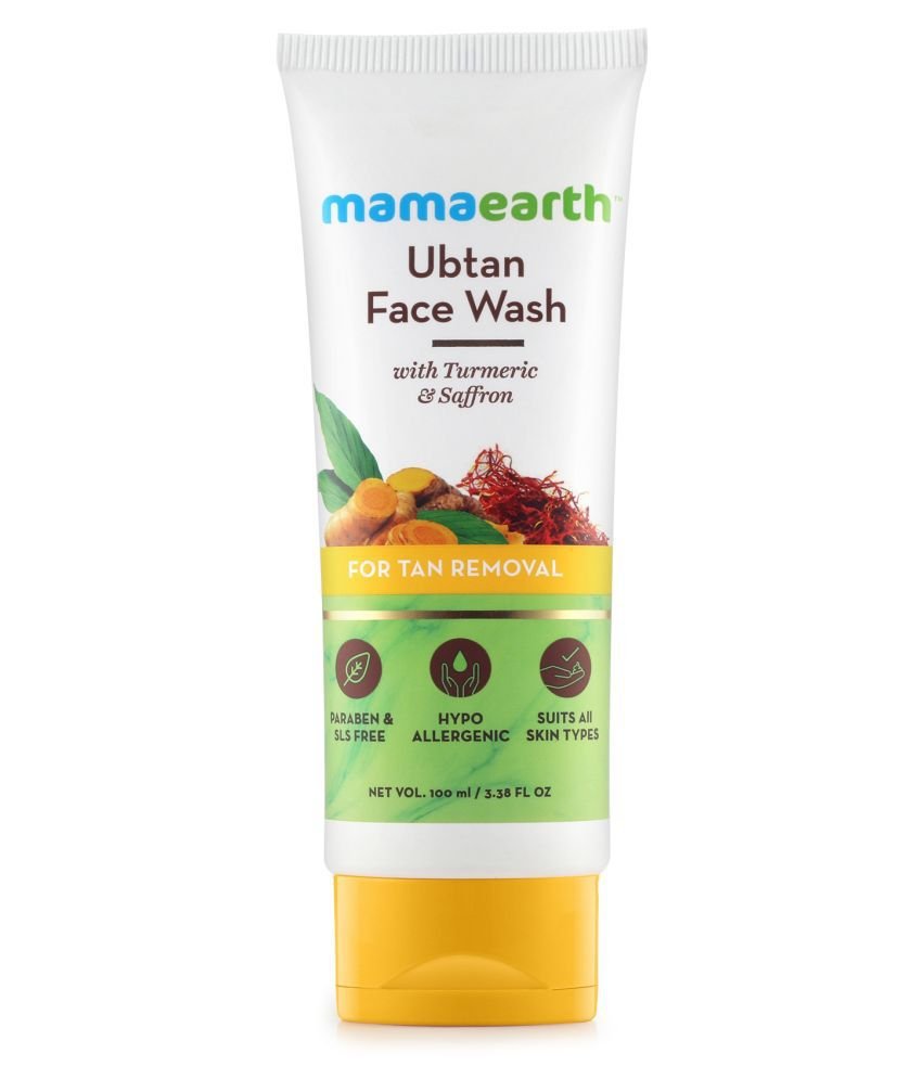 Mamaearth Ubtan Facewash For Tan Removal(100ml)