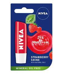 Nivea Lip Balm Strawberry Shine