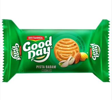 BRITANNIA GOODDAY PISTA BADAM COOKIES 100G