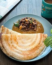 Dosa - Kadala Curry