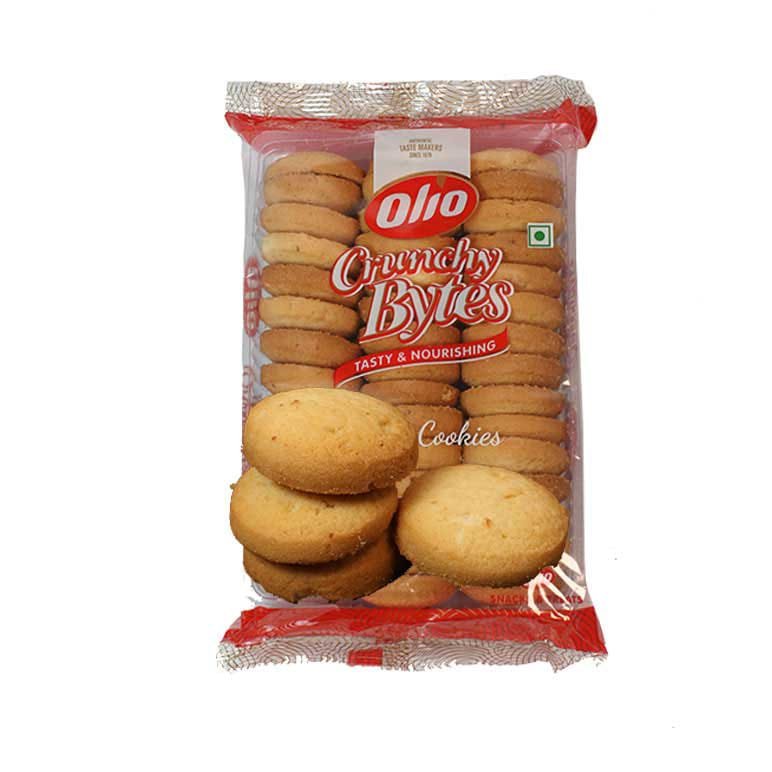 Olio Crunchy Bytes Butter Cookies (200 gm)