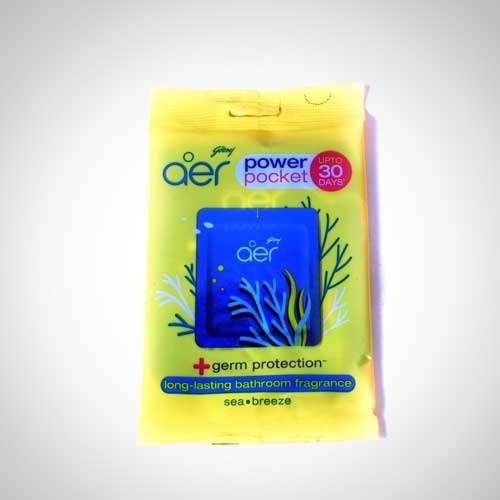 Godrej Aer Pocket Floral Delight Bathroom Freegrance (10gm)