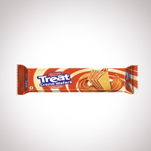 Britannia Treat Creme Wafers Orange