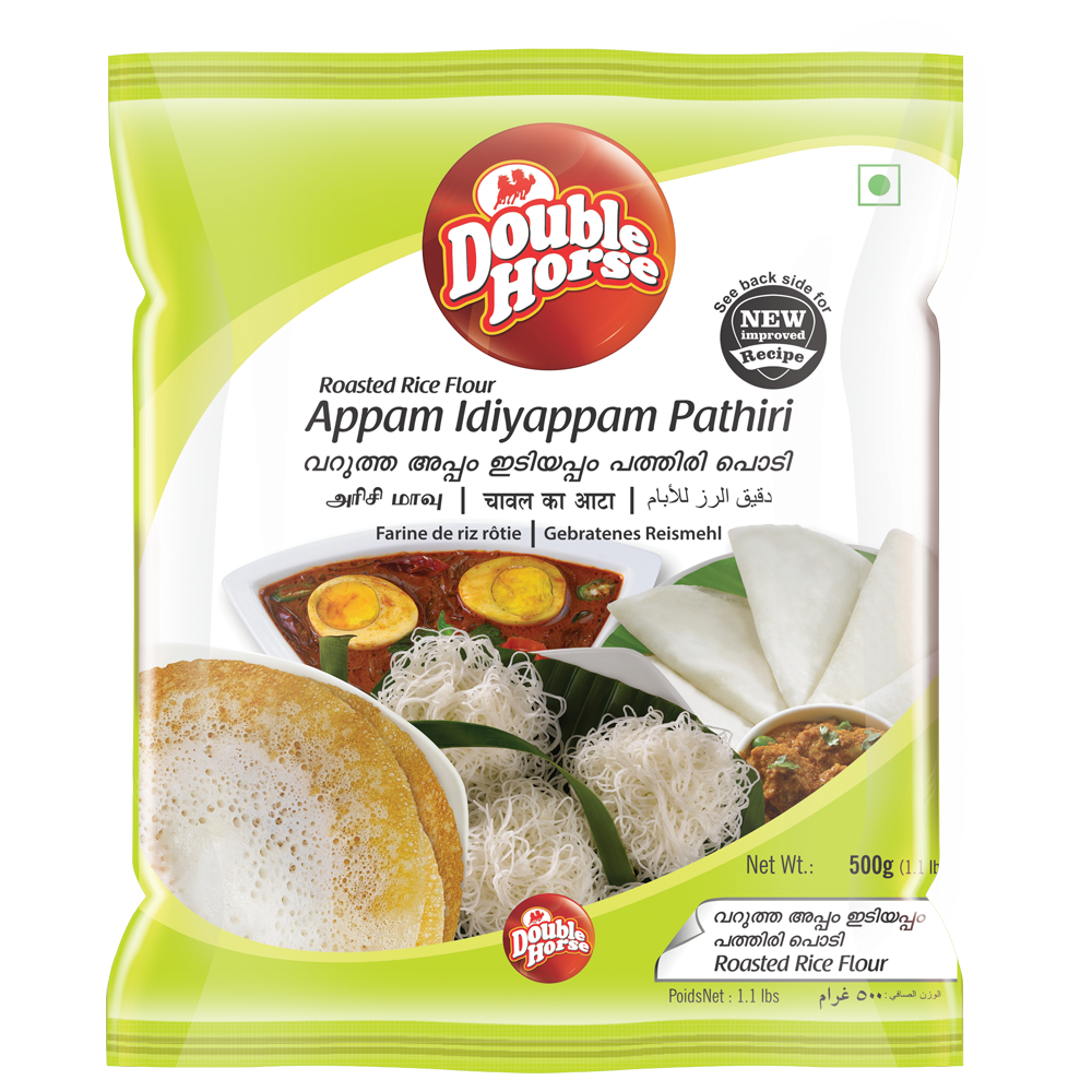 Double Horse Appam/Idiyappam Rice Flour - 1Kg