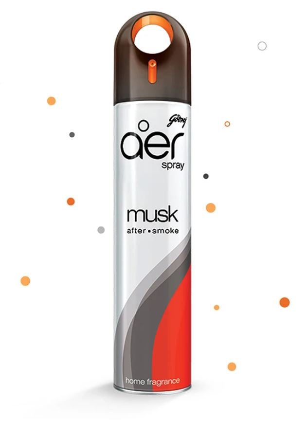 Godrej aer spray musk (Home Fragrance) 240ml