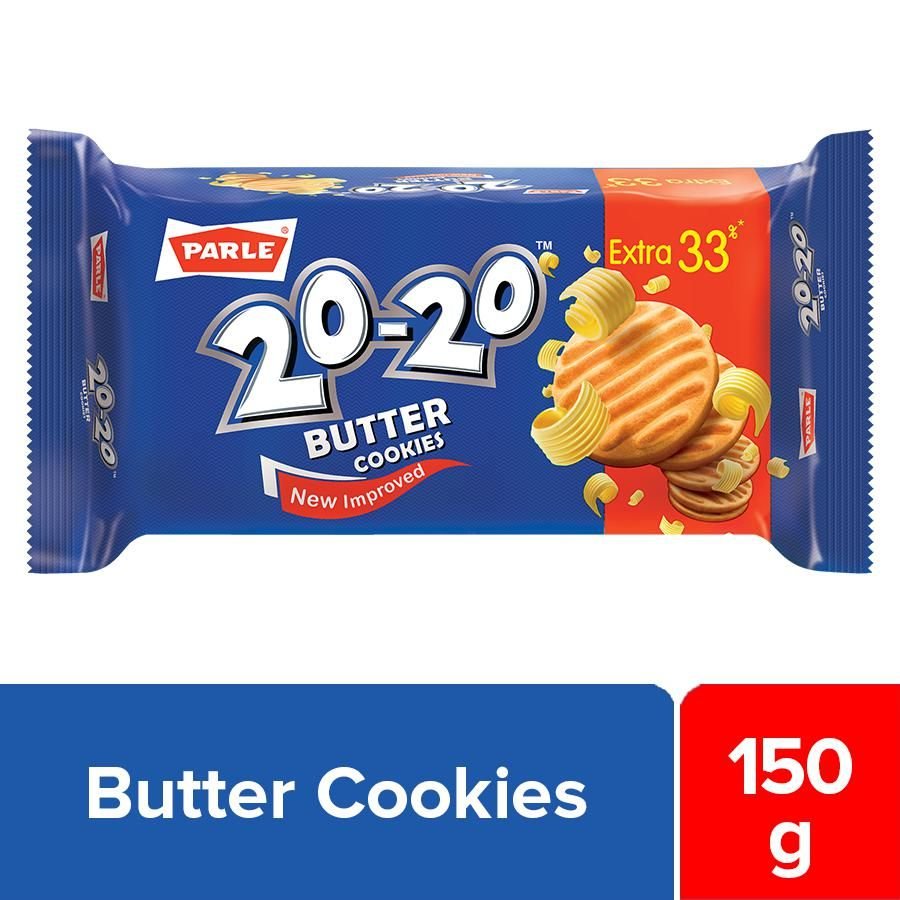Parle 20-20 butter Cookies 33% extra