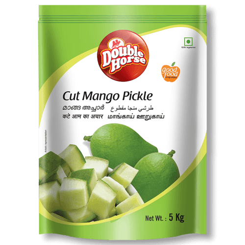 Double Horse Cut Mango Pickle - 150g