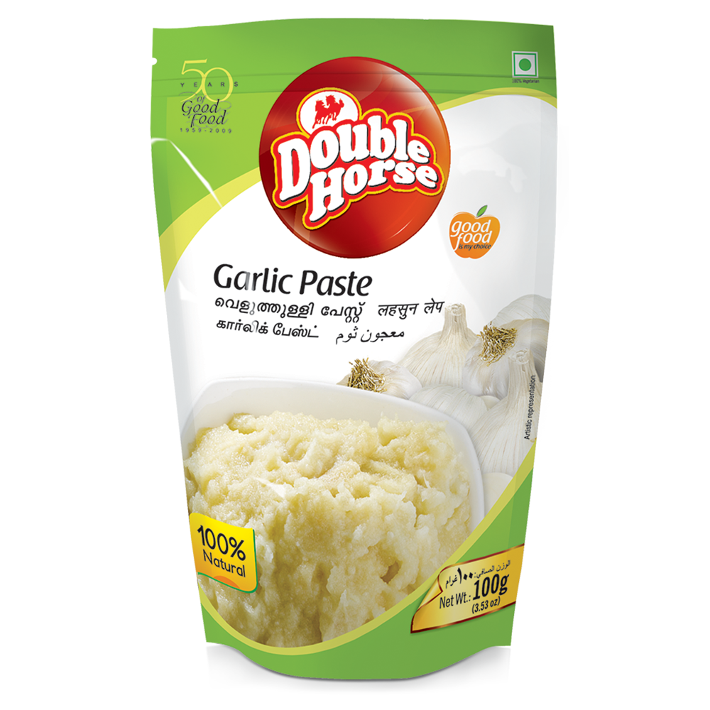 Double Horse Garlic Paste - 100g